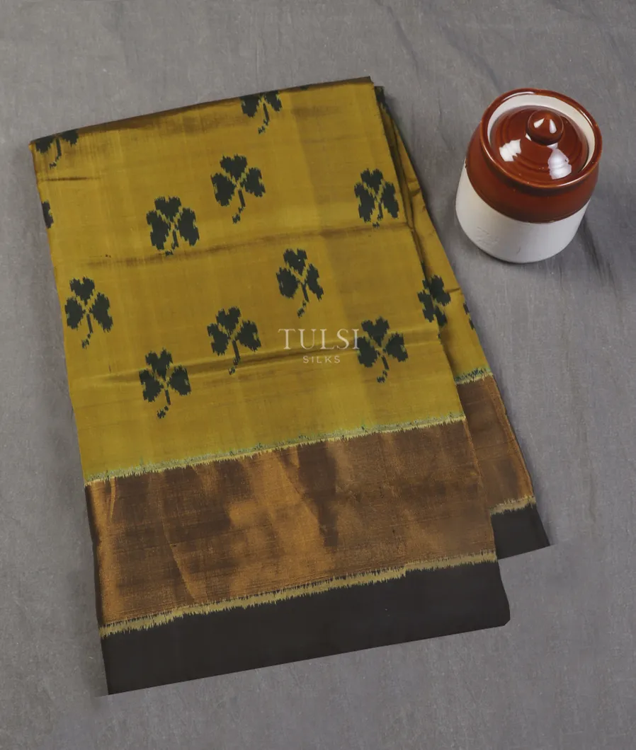 Green Patola Silk Saree T531200-image