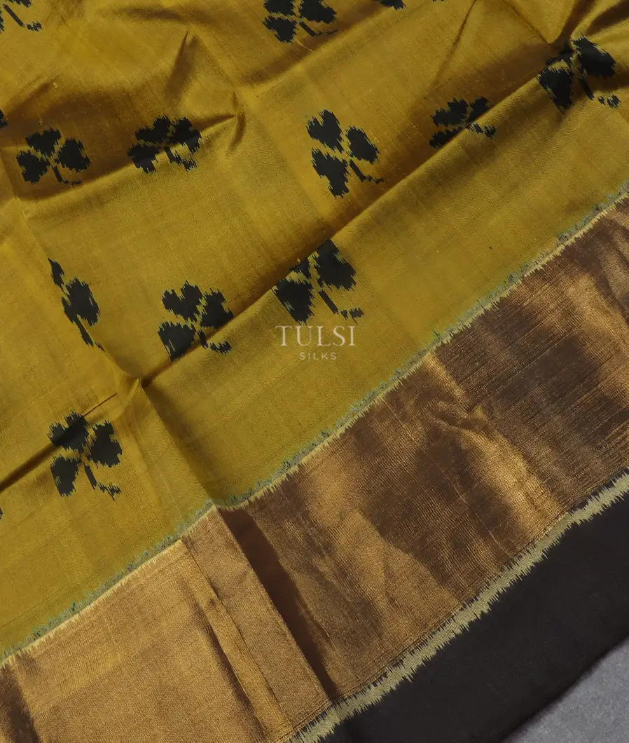 Green Patola Silk Saree T5312005