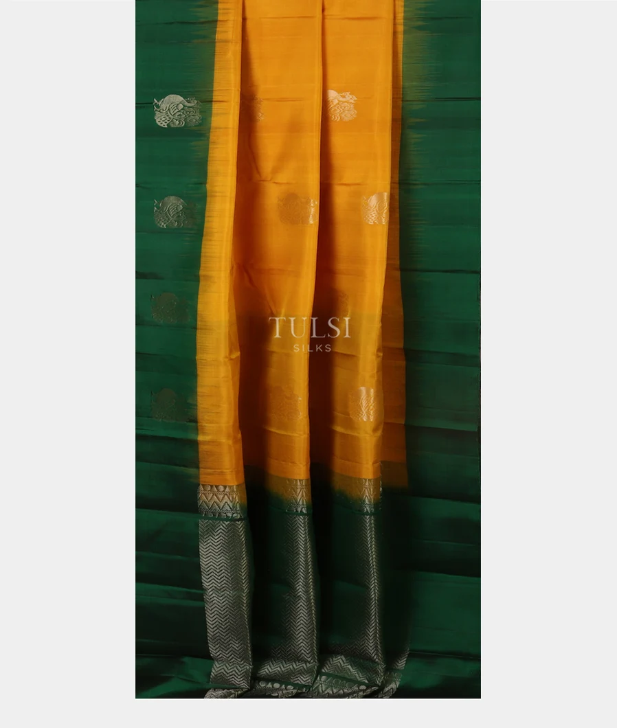 Yellow Soft Silk Saree T5359682