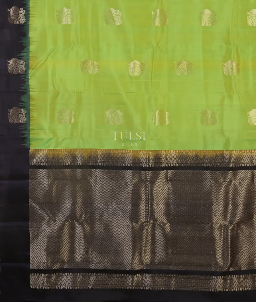 Green Soft Silk Saree T5359764