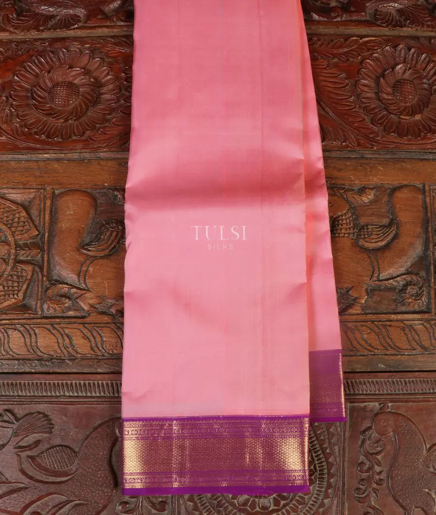 Pink Kanjivaram Silk Saree T532497-image