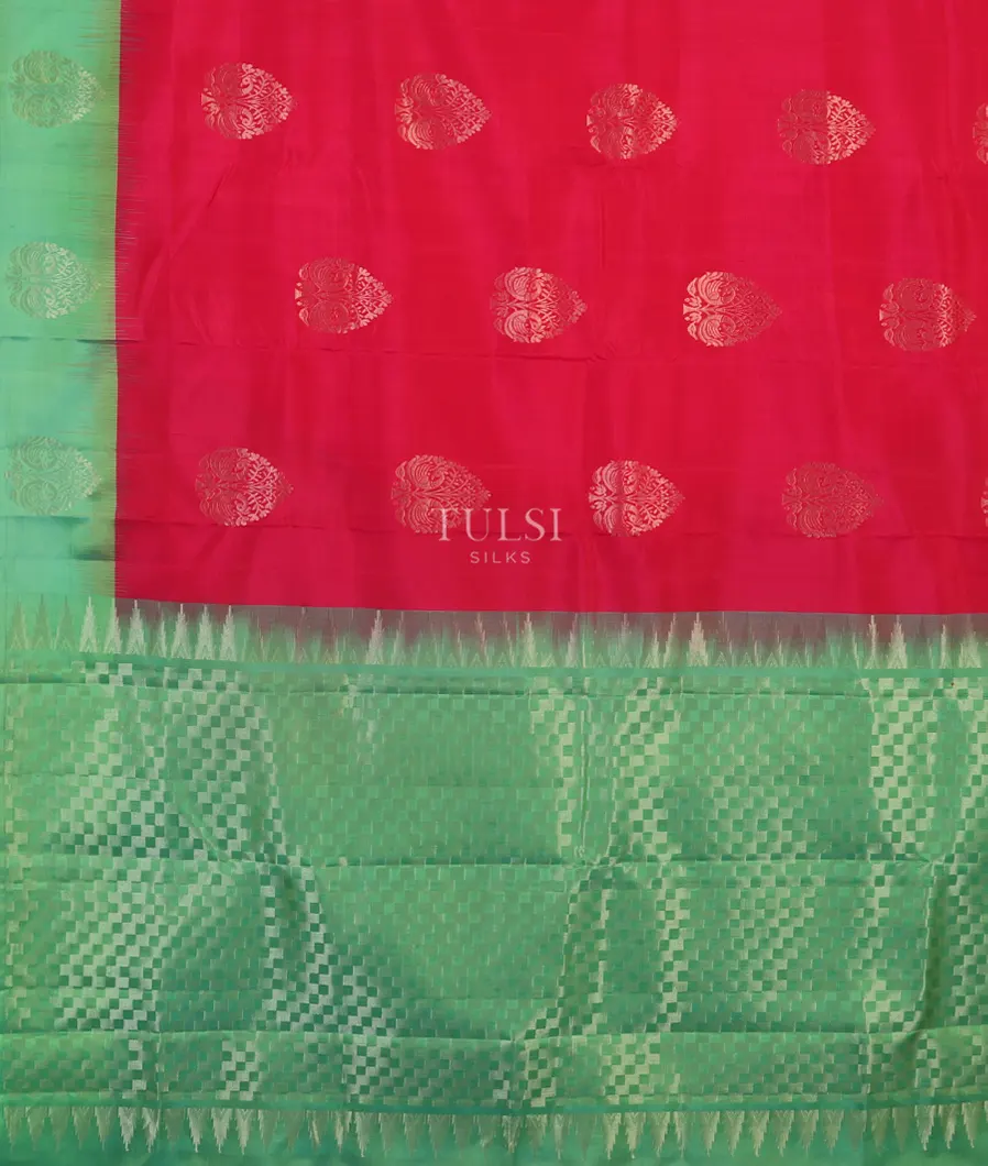 Magenta Soft Silk Saree T5261574