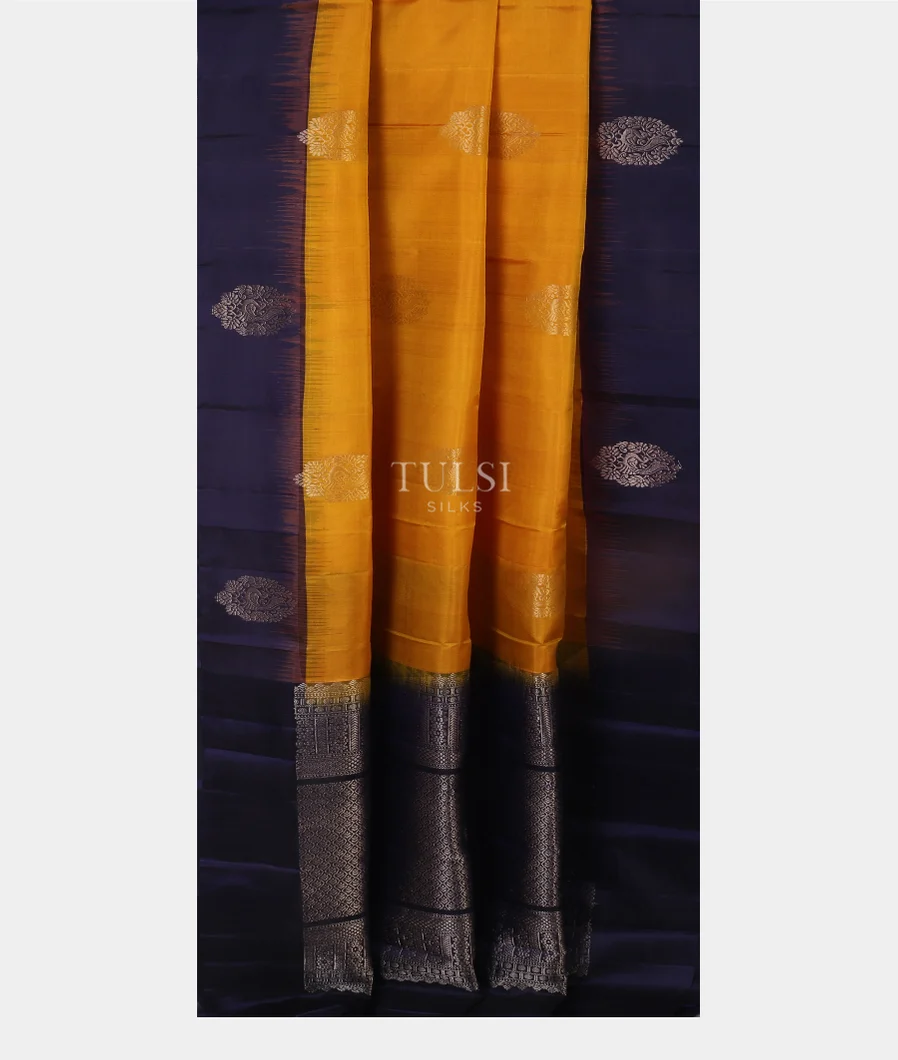 Yellow Soft Silk Saree T5359962