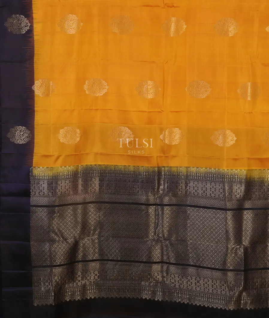 Yellow Soft Silk Saree T5359964