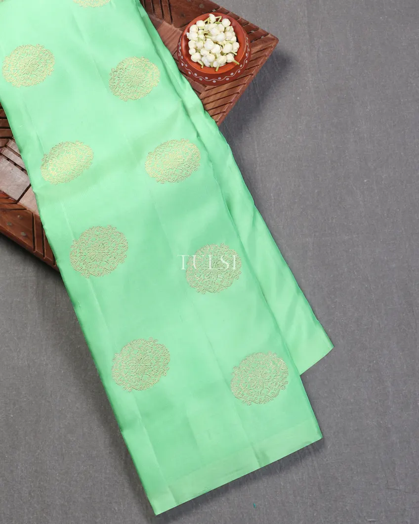 Green Kanjivaram Silk Saree T536979-image