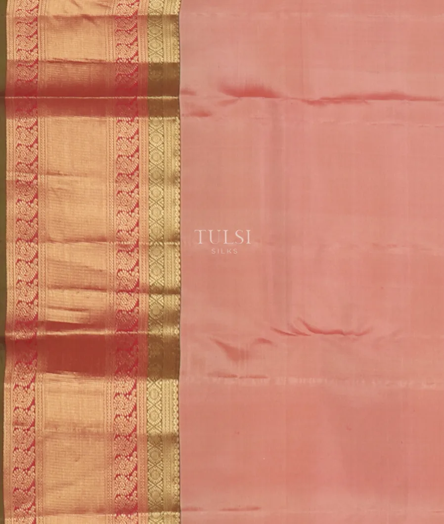 Pink Soft Silk Saree T5356853