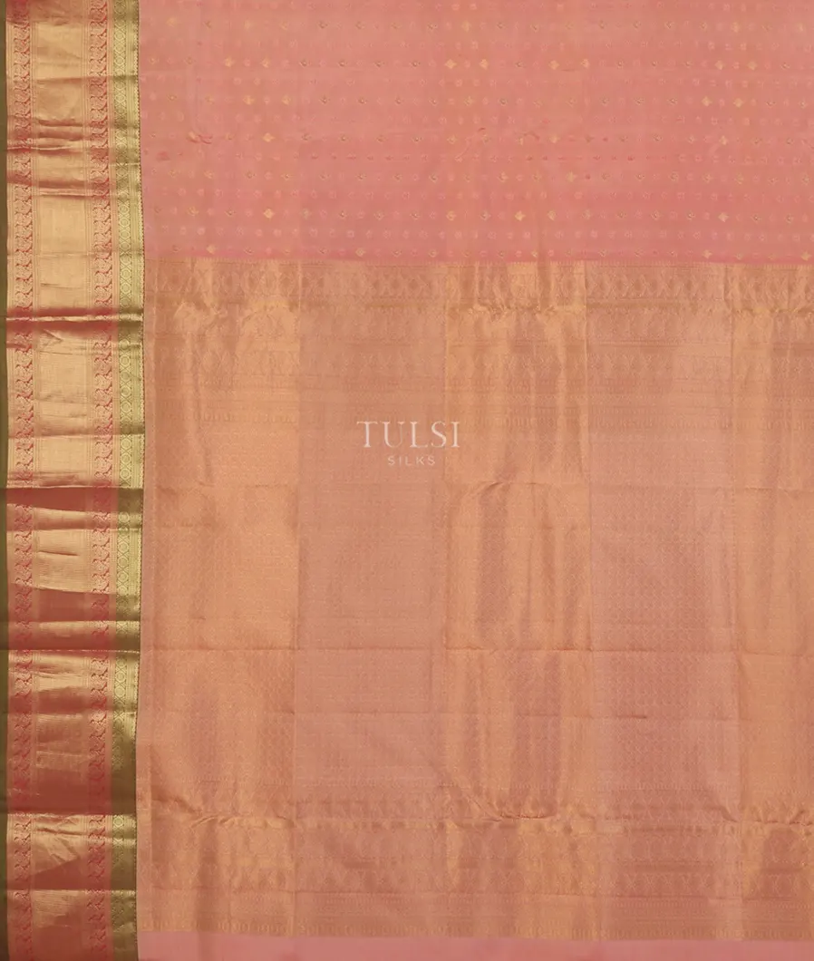 Pink Soft Silk Saree T5356854