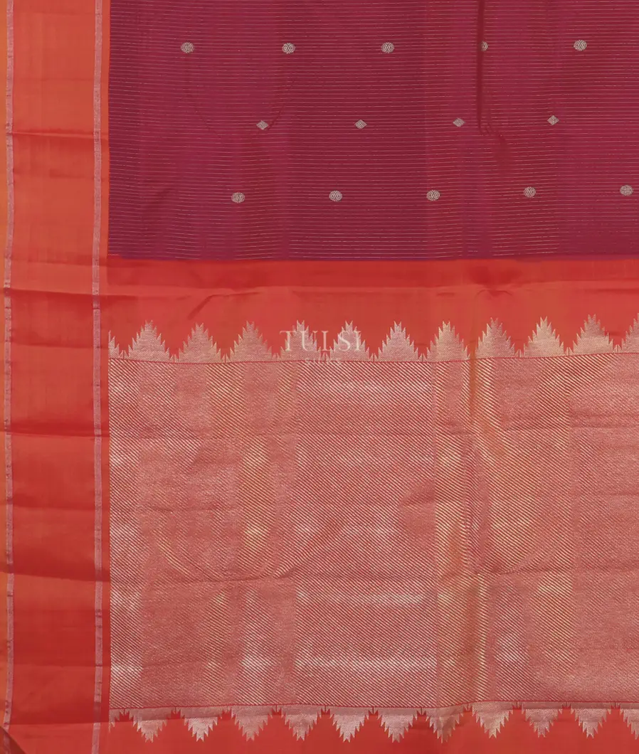 Purple Kanjivaram Silk Saree T5012004
