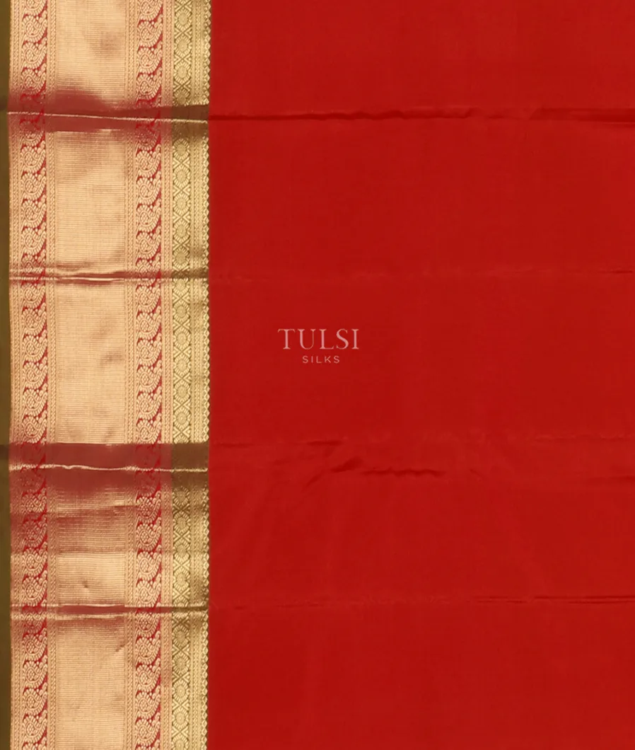 Red Soft Silk Saree T5356823