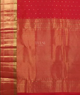 Red Soft Silk Saree T5356824
