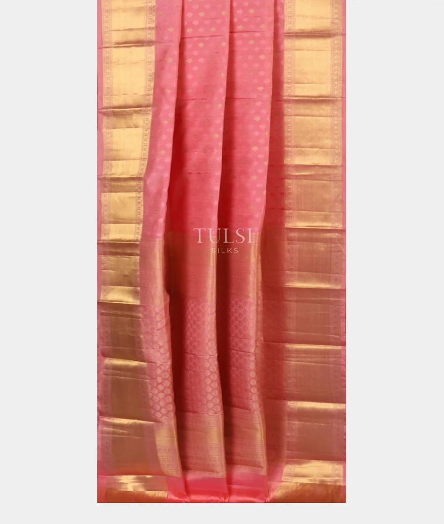 Pink Soft Silk Saree T4811682
