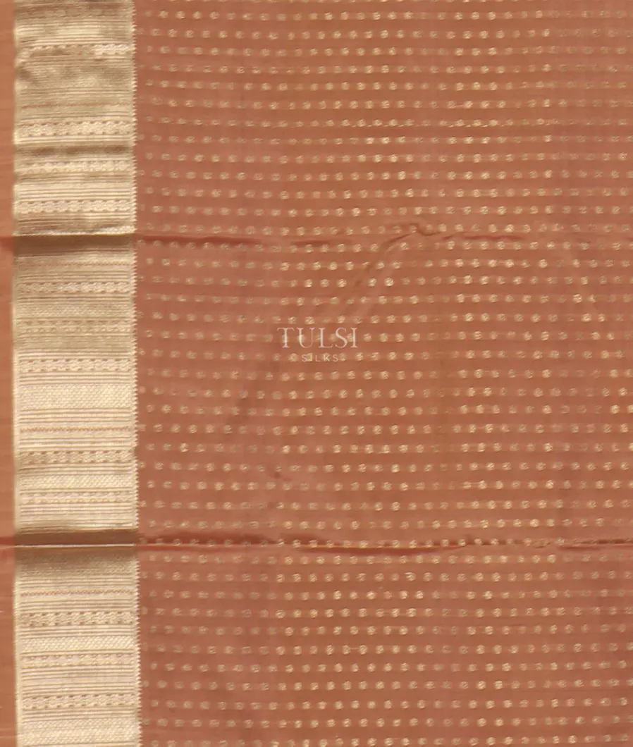 Salmon Pink Kanjivaram Silk Saree T5368583