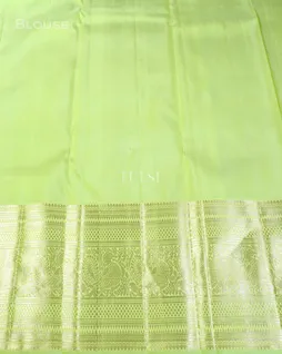 Light Green Kanjivaram Silk Saree T5273613