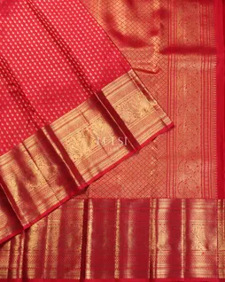 Red Kanjivaram Silk Saree T5370764