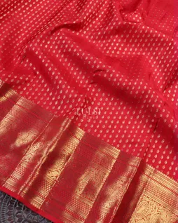 Red Kanjivaram Silk Saree T5370765