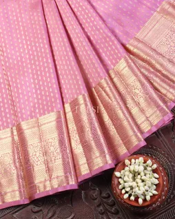 Pink Kanjivaram Silk Saree T5370962