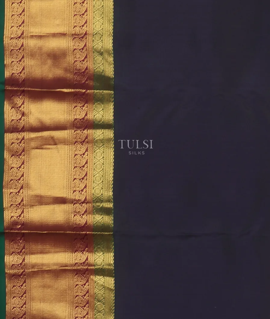 Midnight Blue Soft Silk Saree T5356983