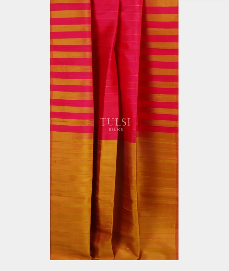 Magenta Soft Silk Saree T5267442