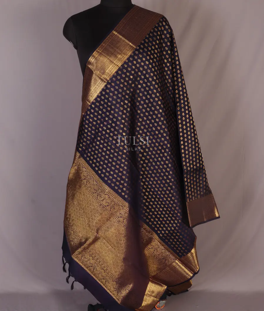 midnight-blue-kanjivaram-silk-dupatta-t459319-t459319-b