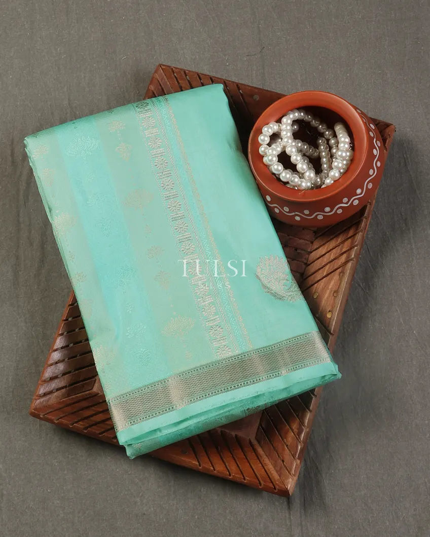 Blue Kanjivaram Silk Saree T536974-image