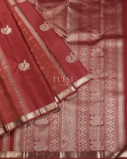 Red Kanjivaram Silk Saree T5005712