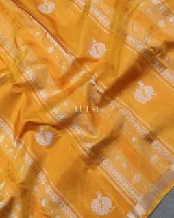 Yellow Kanjivaram Silk Saree T5237894