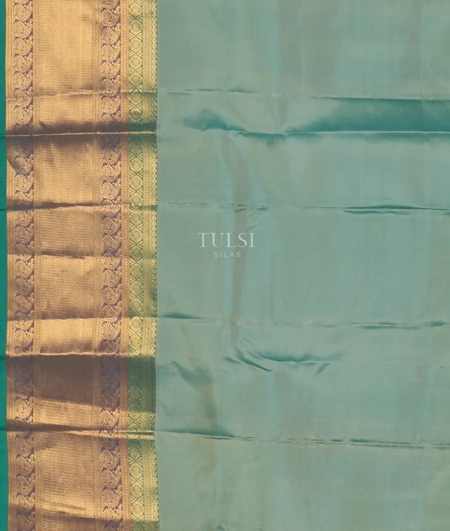 Blue Soft Silk Saree T5356623