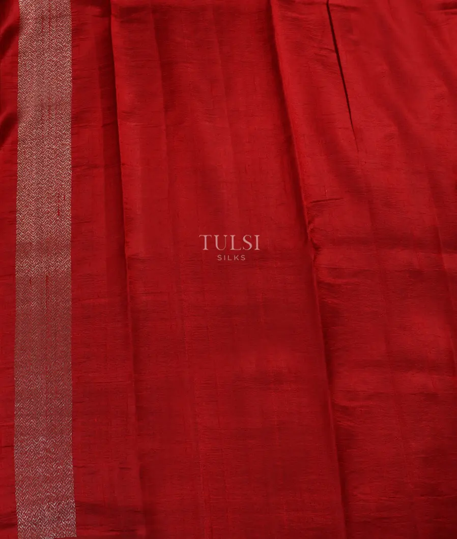Purple Banaras Tussar Saree T5378483
