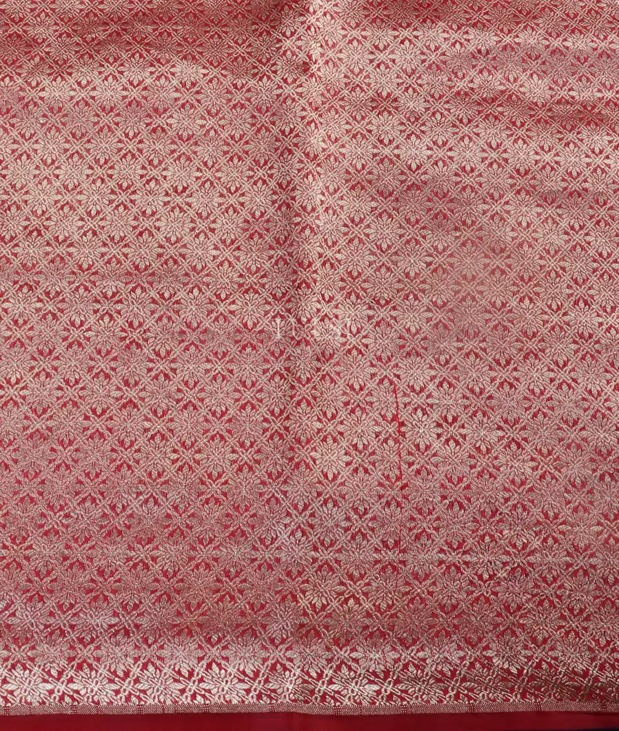 Blue Banaras Silk Saree T5376823