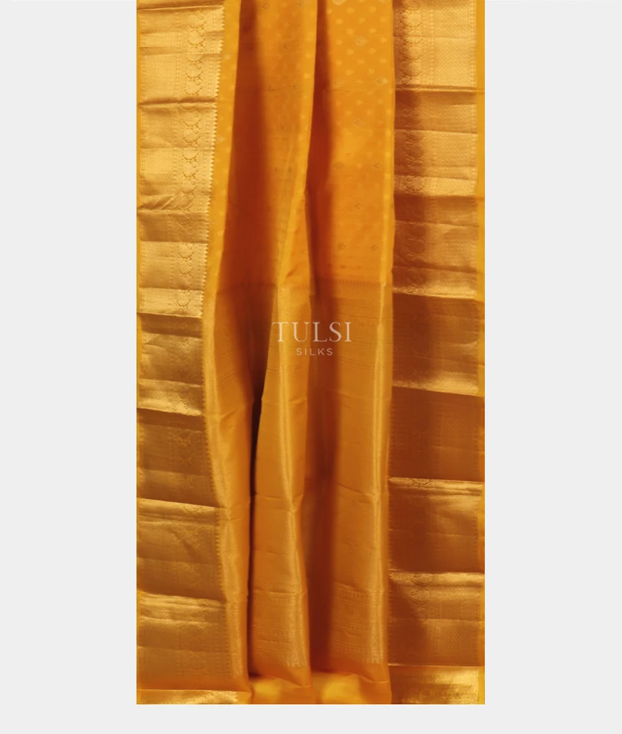 Yellow Soft Silk Saree T5286572