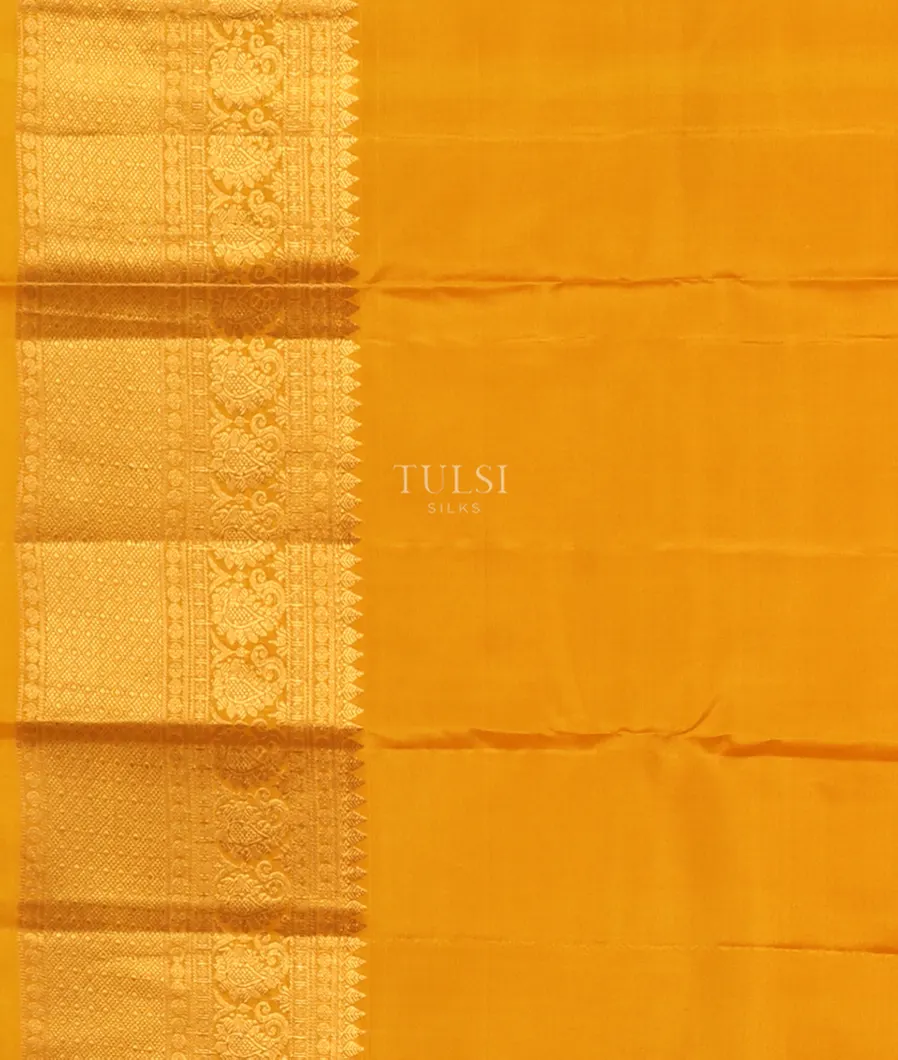 Yellow Soft Silk Saree T5286573