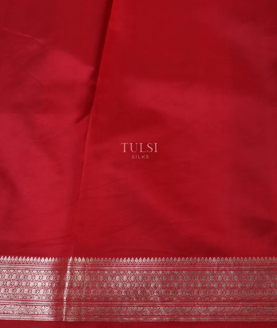 Blue Banaras Silk Saree T5377023