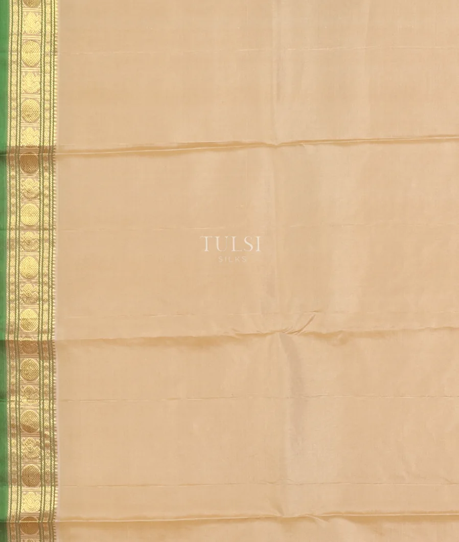 Beige Soft Silk Saree T3933213