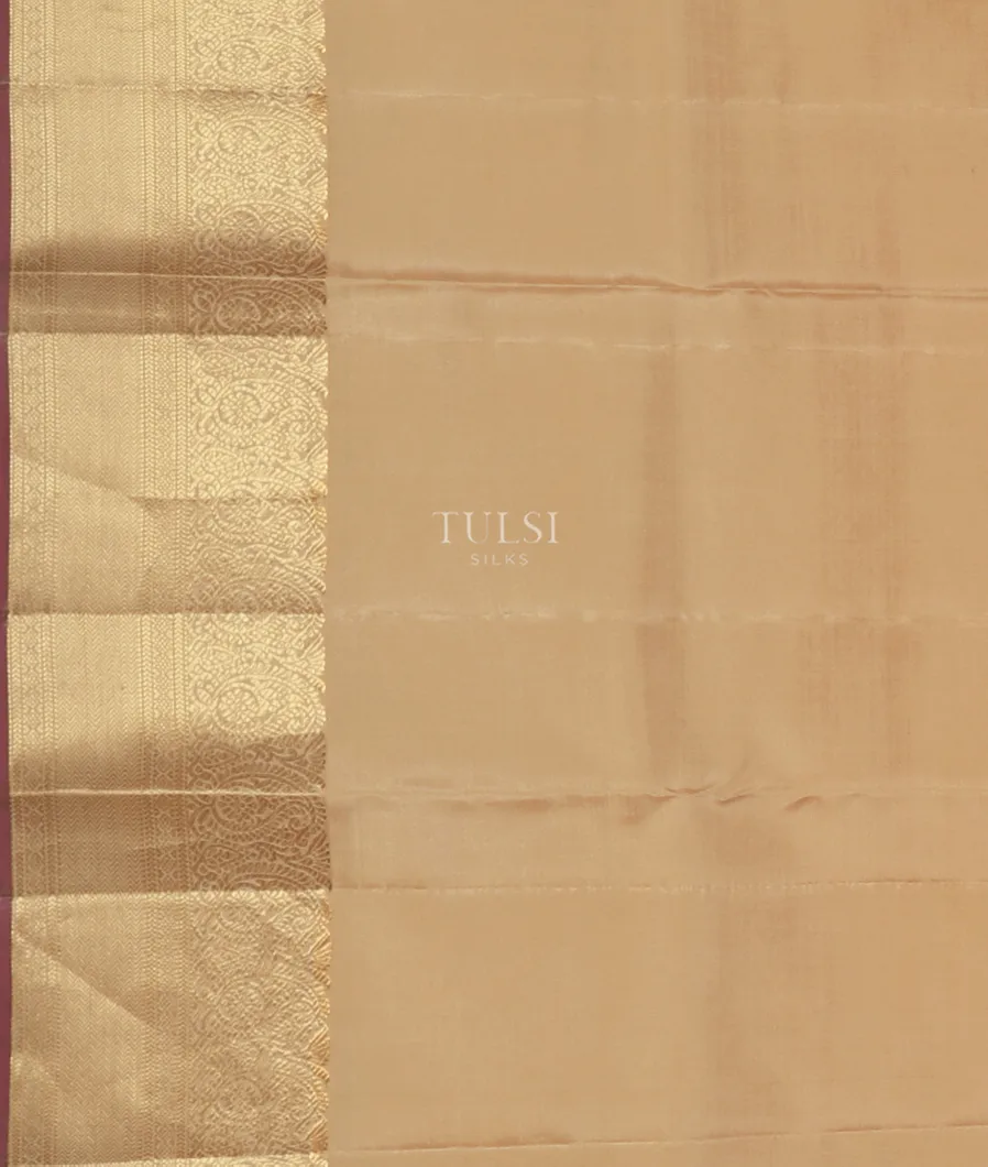 Beige Soft Silk Saree T4892763