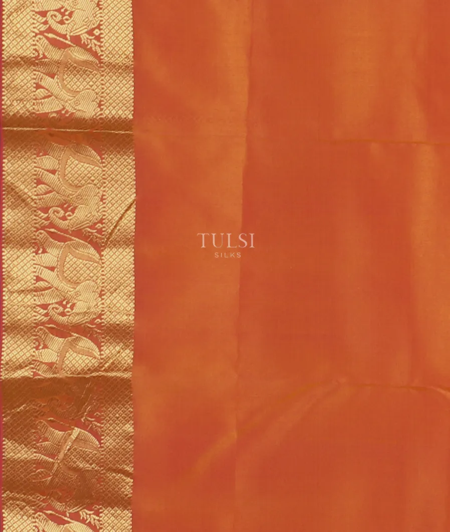 Yellow Soft Silk Saree T5306073