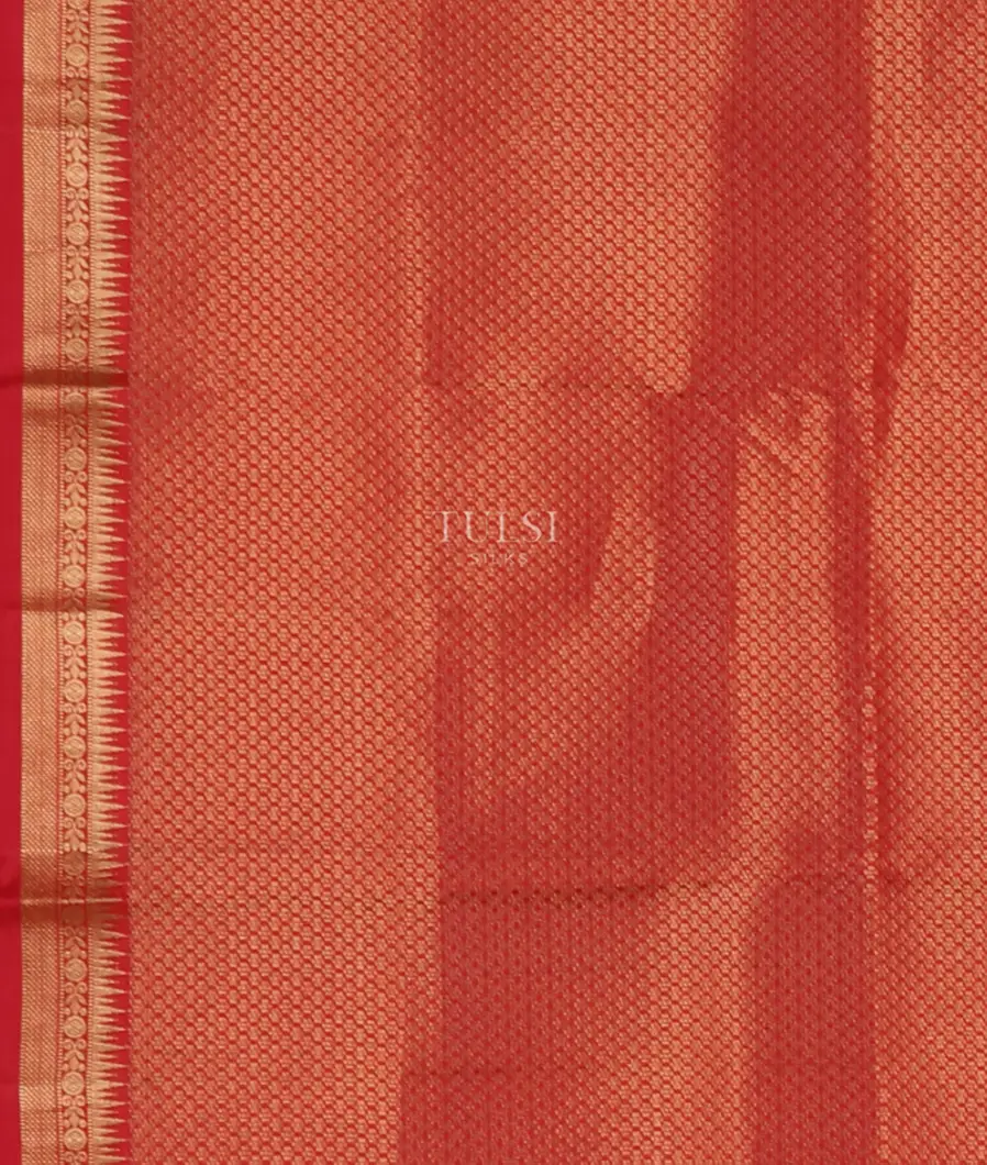 Orangish Pink Soft Silk Saree T5298113