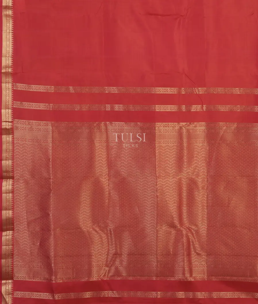 Orangish Pink Soft Silk Saree T5298114