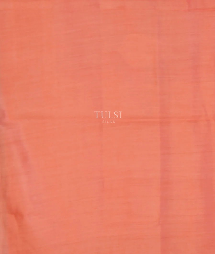 Peach Chaniya Silk Saree T5184873