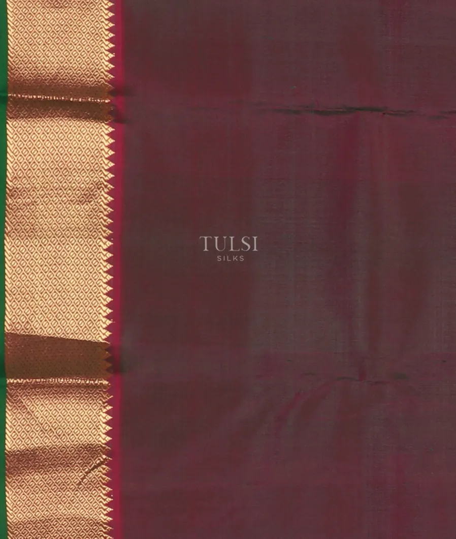 Green Soft Silk Saree T5306463