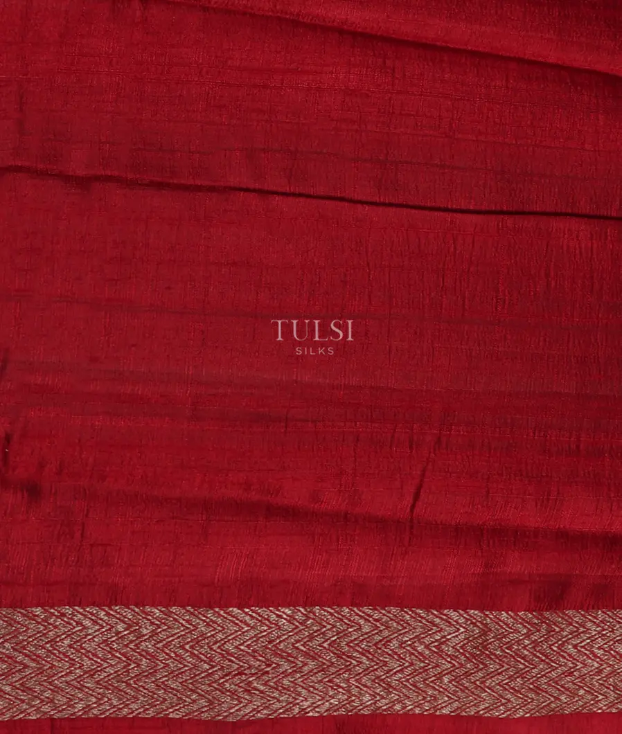 Blue Banaras Tussar Saree T5378583