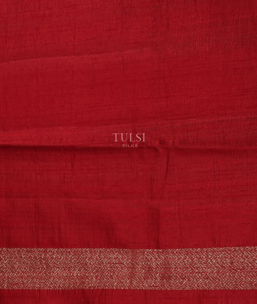 Green Banaras Tussar Saree T5378453