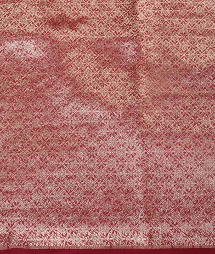 Bluish Green Banaras Silk Saree T5376853