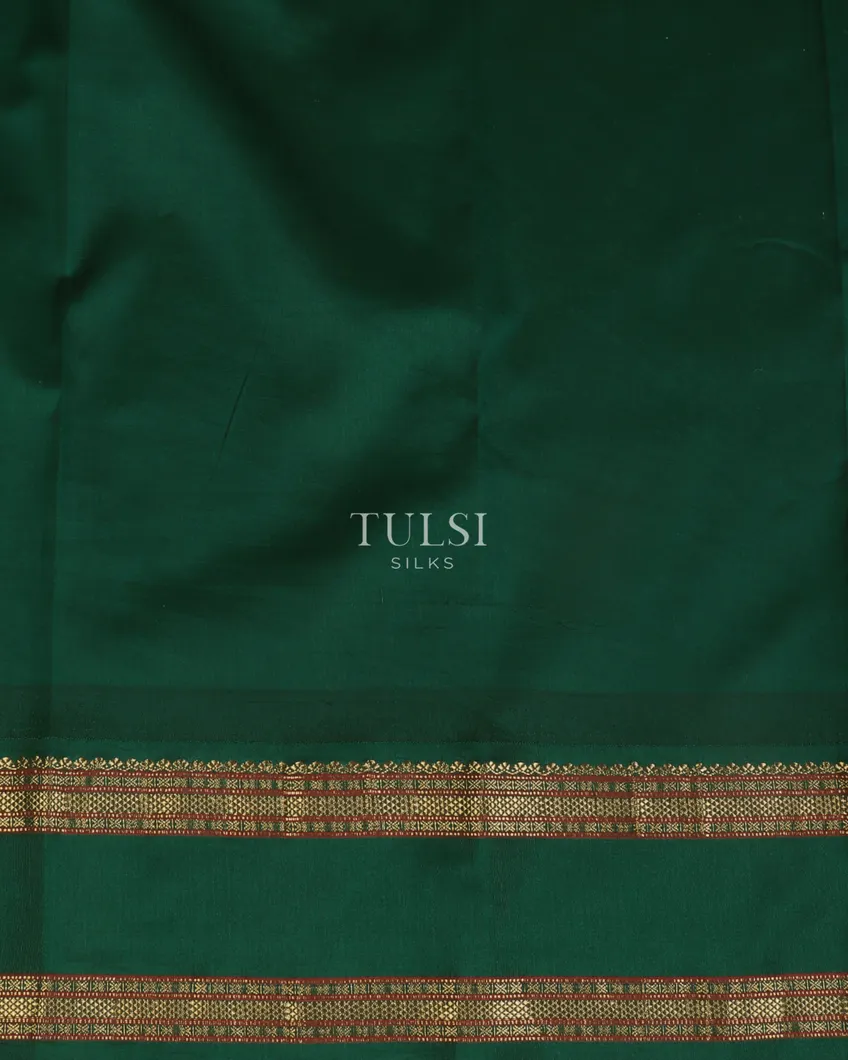 Blue Printed Soft Silk Saree T5360533