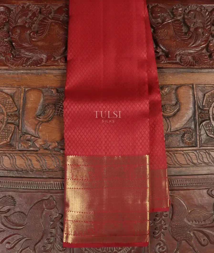 Red Kanjivaram Silk Saree T448957-image
