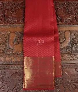 Red Kanjivaram Silk Saree T4489571