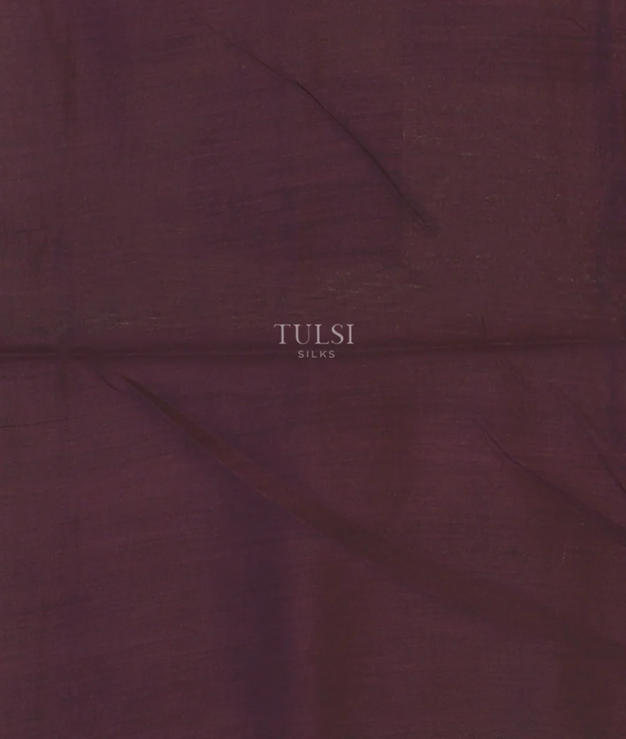Burgundy Chaniya Silk Saree T5222873