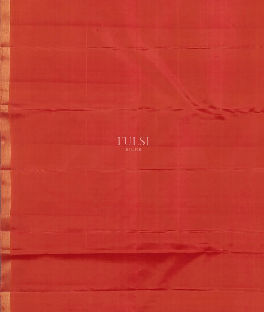 Pinkish Orange Kanjivaram Silk Saree T5385383