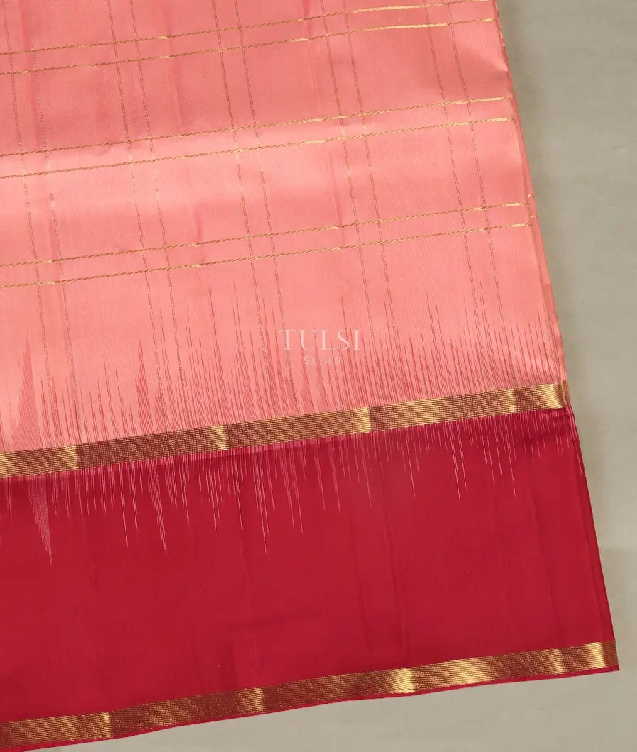 Pink Soft Silk Saree T536331-image