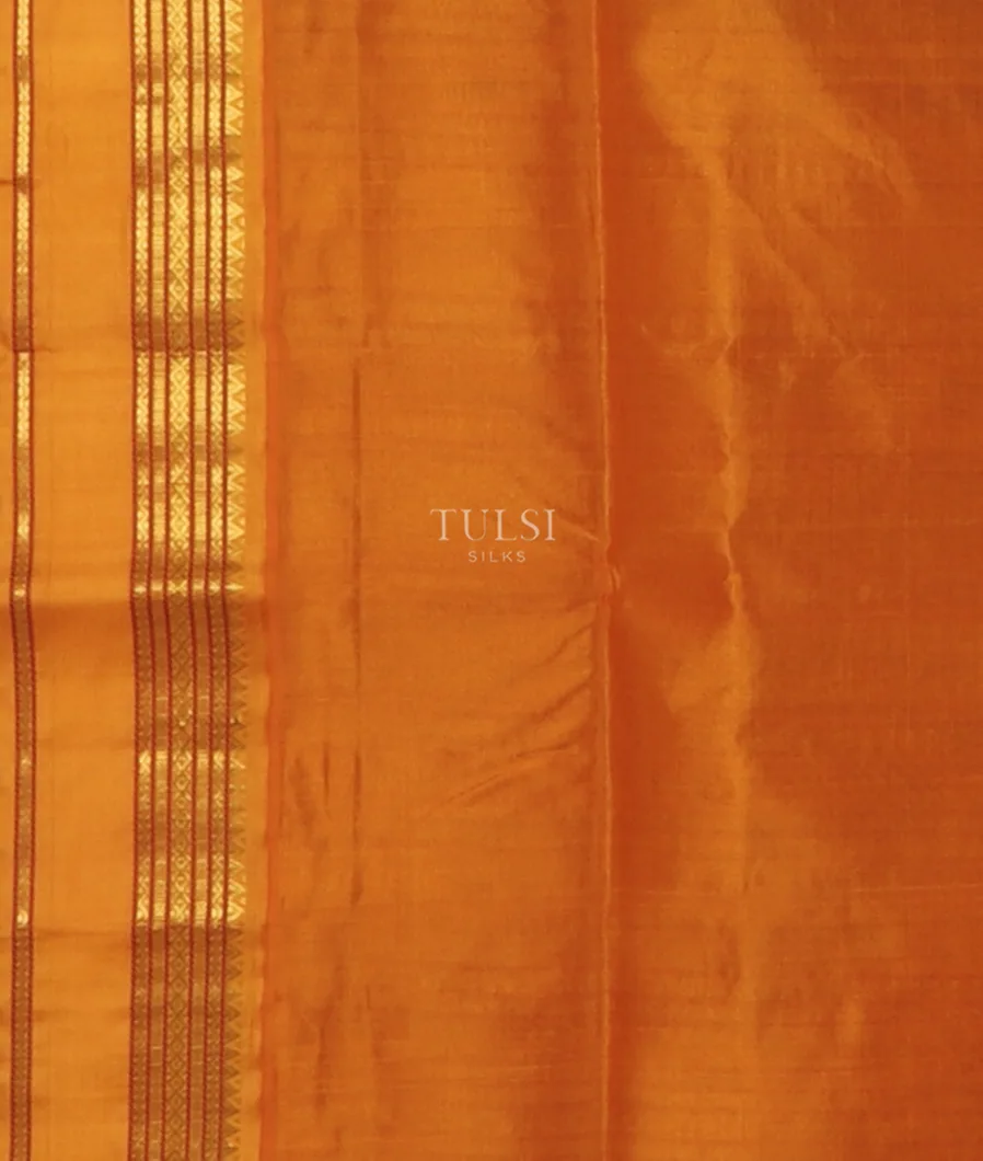 Blue Silk Cotton Saree T5417223