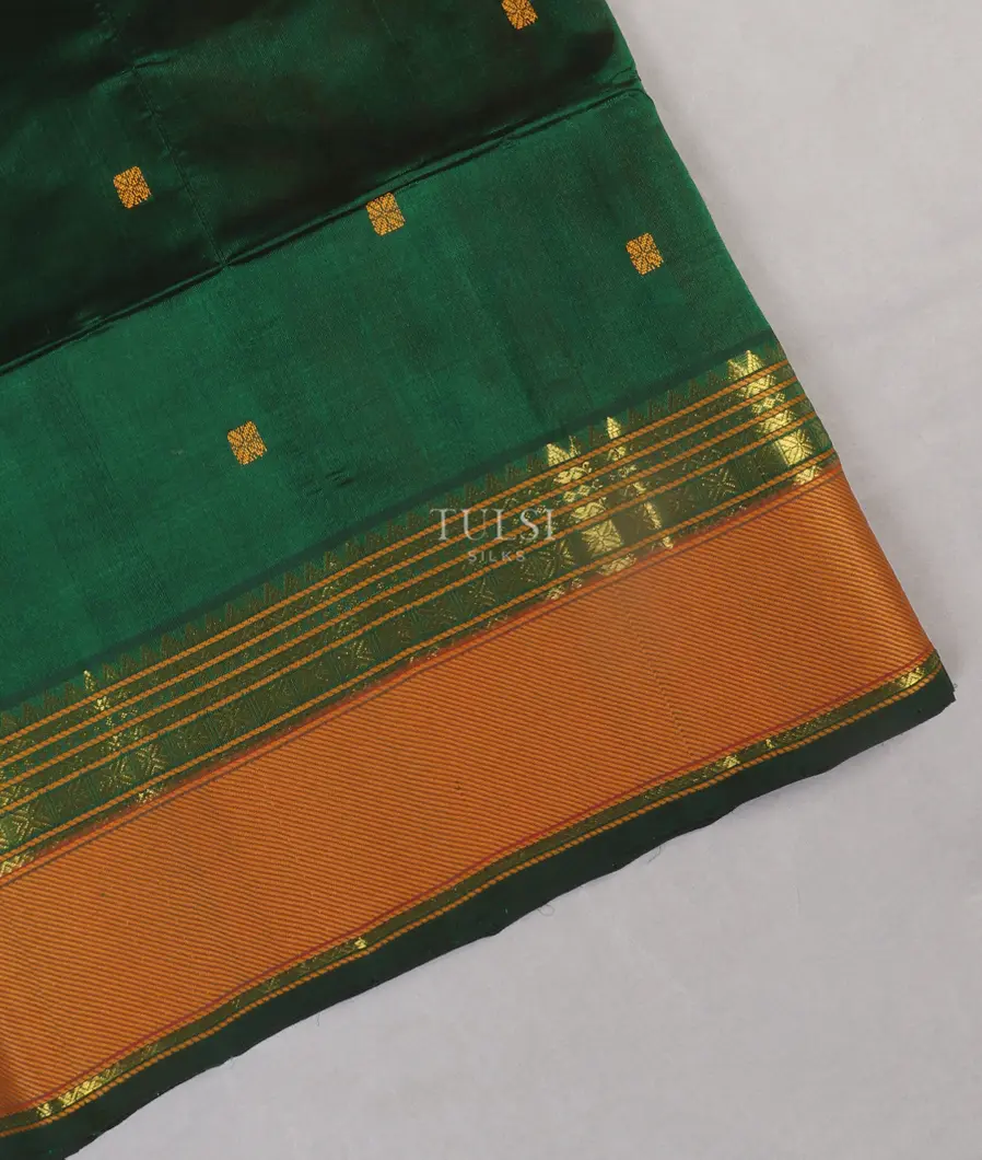 Green Silk Cotton Saree T541781-image
